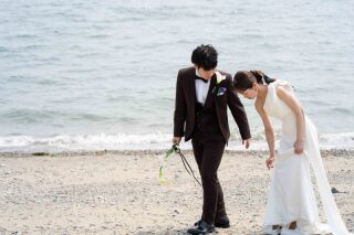 フォトウエディング福山_ロケーション撮影（洋装）