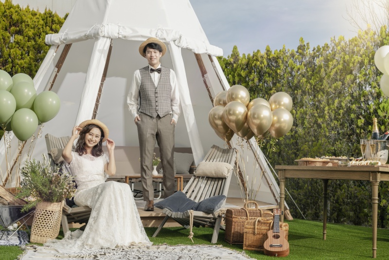 週末でもOK!【フォト+会食】洋装1点+顔合わせプラン