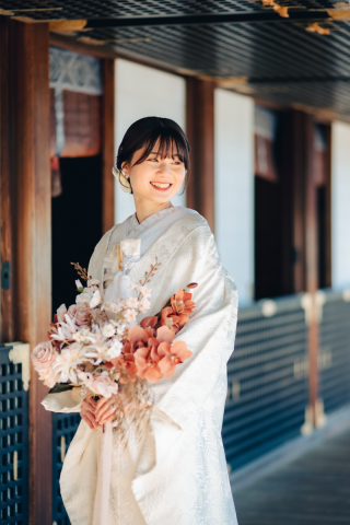 菊唐草×白百合