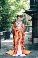 彩華 IROHA【蜜柑色と翠】