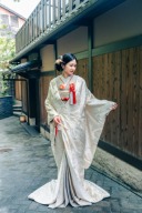 白百合×オレンジ×グレージュ