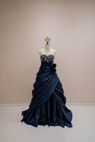 ネイビードレス