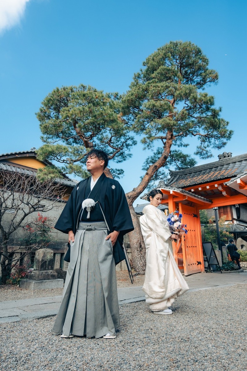 晴天に恵まれて