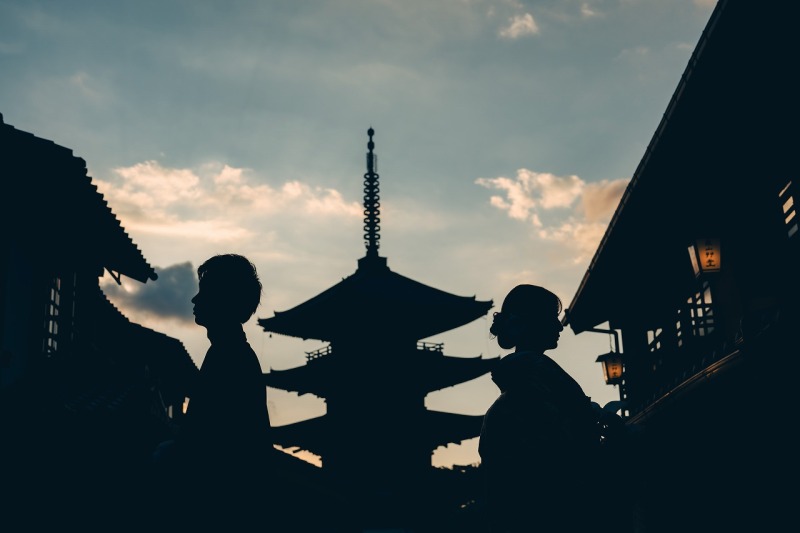 和装ロケーション撮影【白河院・東山】