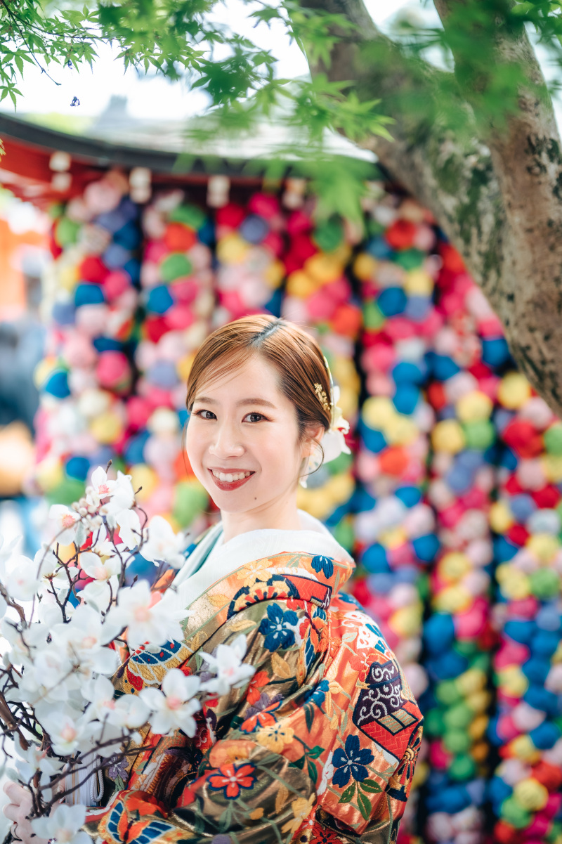 「八坂庚申堂」での一枚