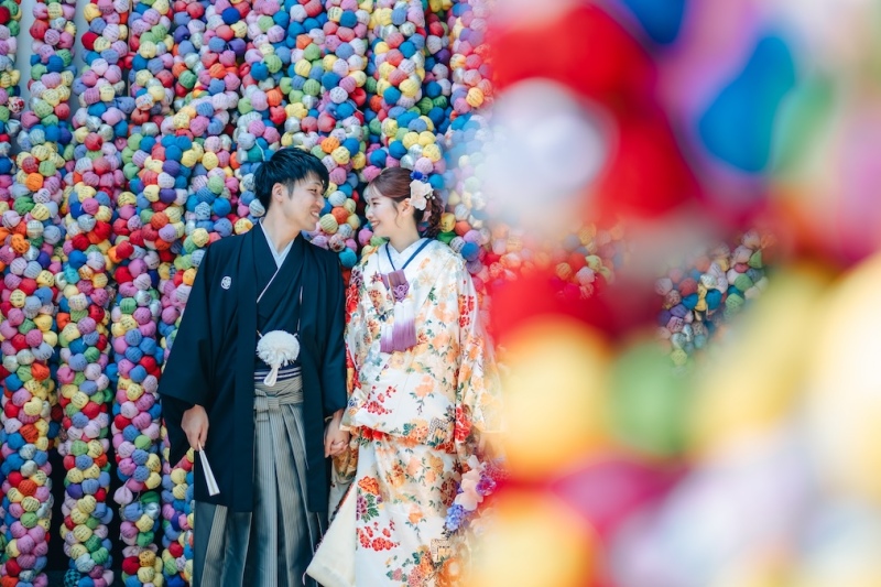 幸せカラーに包まれて