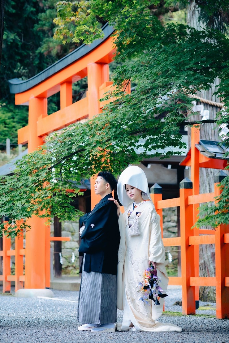 綿帽子もかぶって