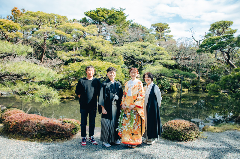 記念にご家族様とのショットも♪