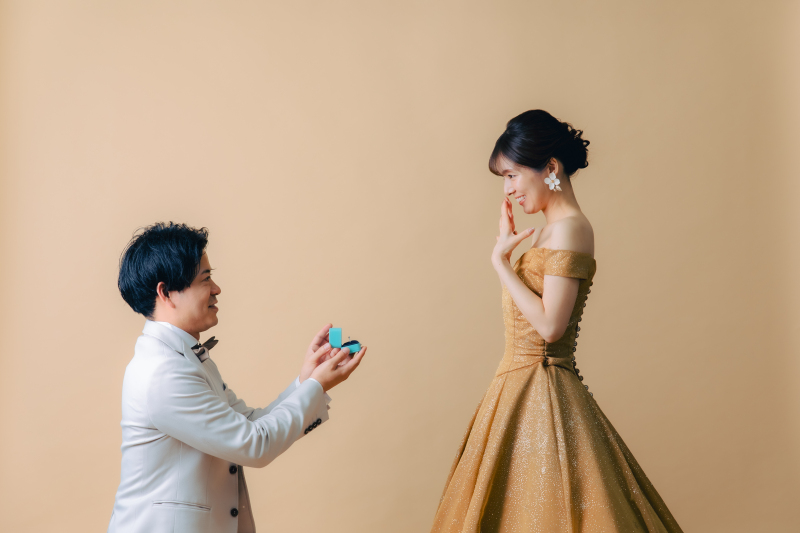 洋装スタジオ撮影×和装ロケーション撮影
