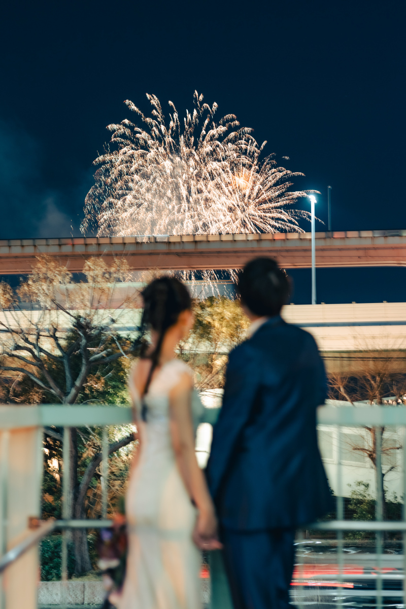 空からのお祝い