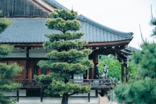  和装ロケーション撮影【大覚寺】