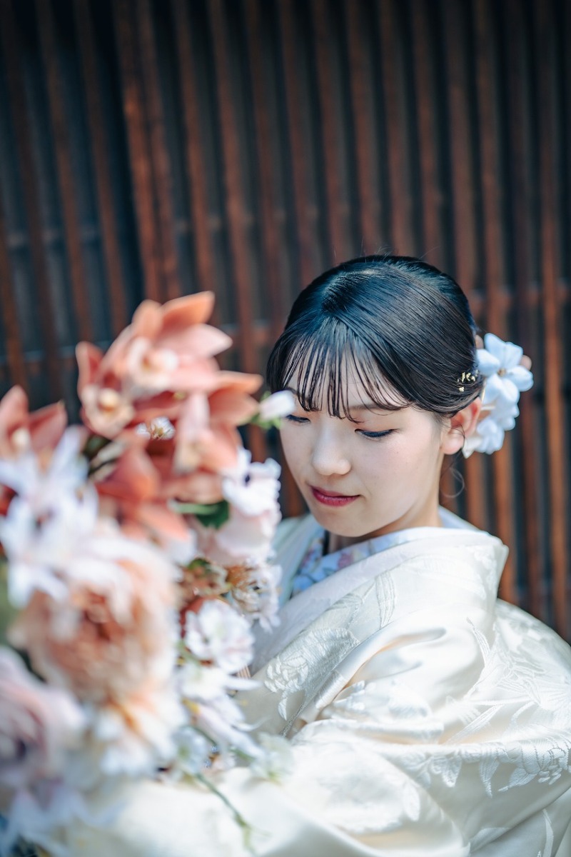 ブーケと新婦様