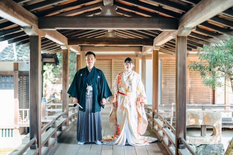 裾引き姿