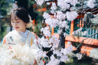 和装ロケーション撮影【大覚寺】