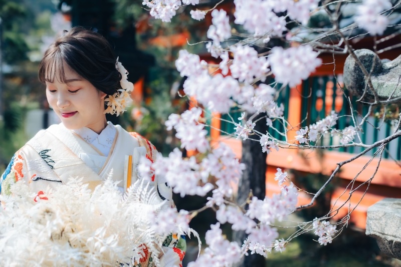 和装ロケーション撮影【大覚寺】