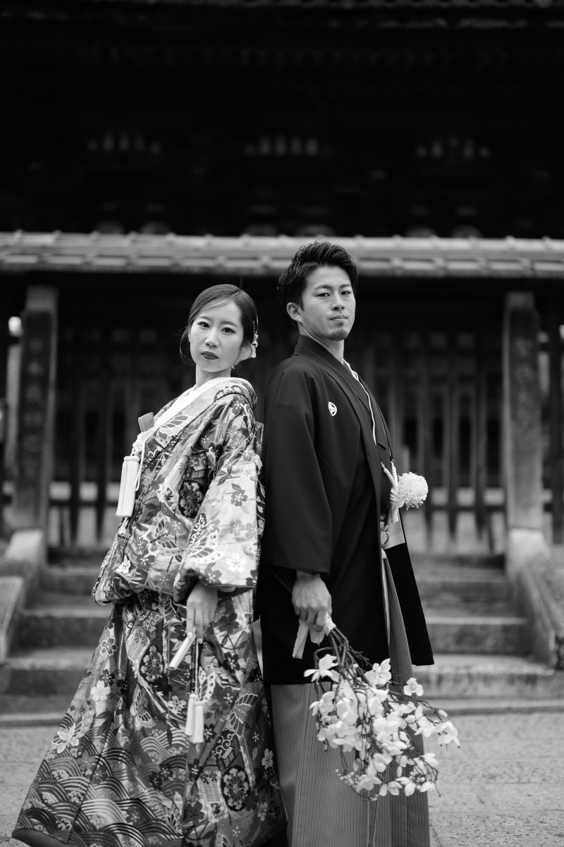 白黒フォトもカッコイイ♪