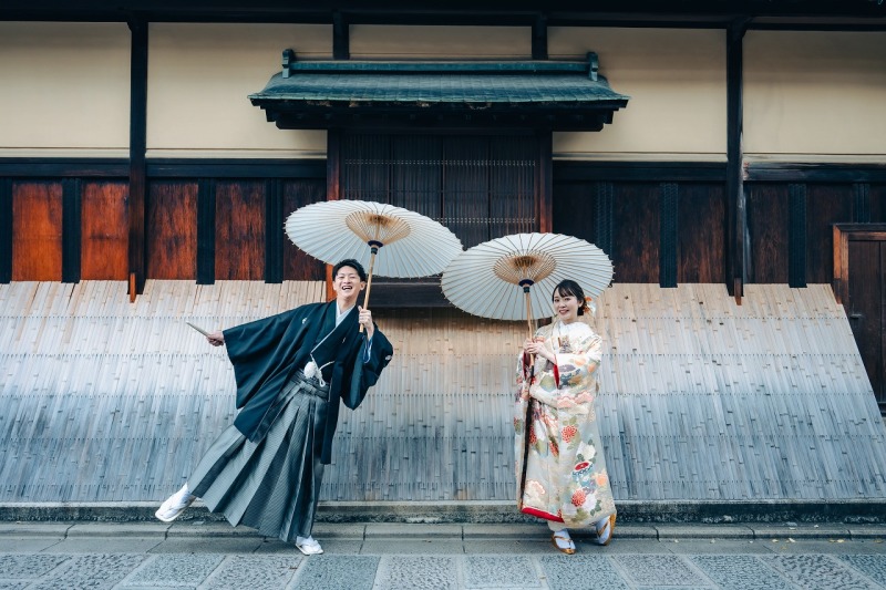 ふざけあえるのも、ずっと一緒の証