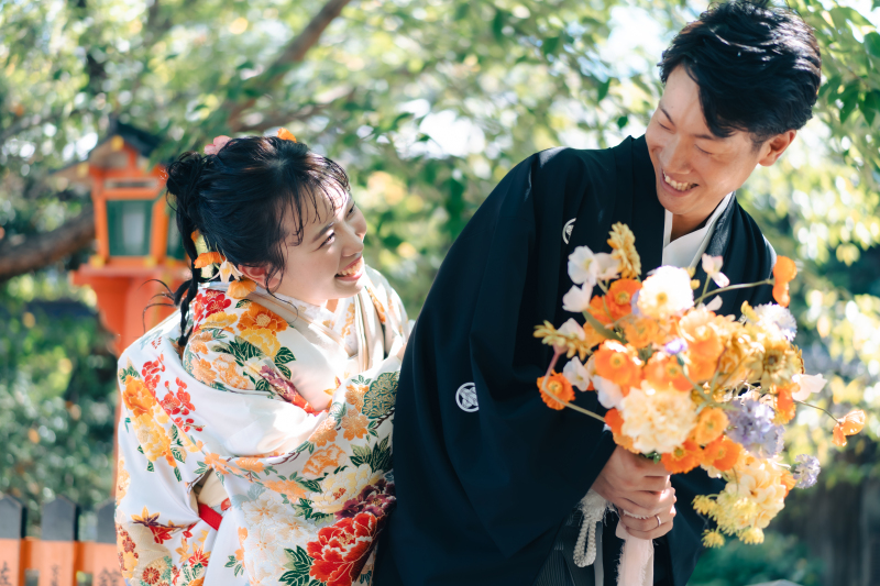 ステキな笑顔で