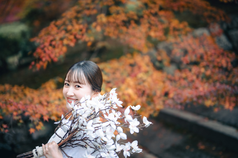 新婦様のソロショット