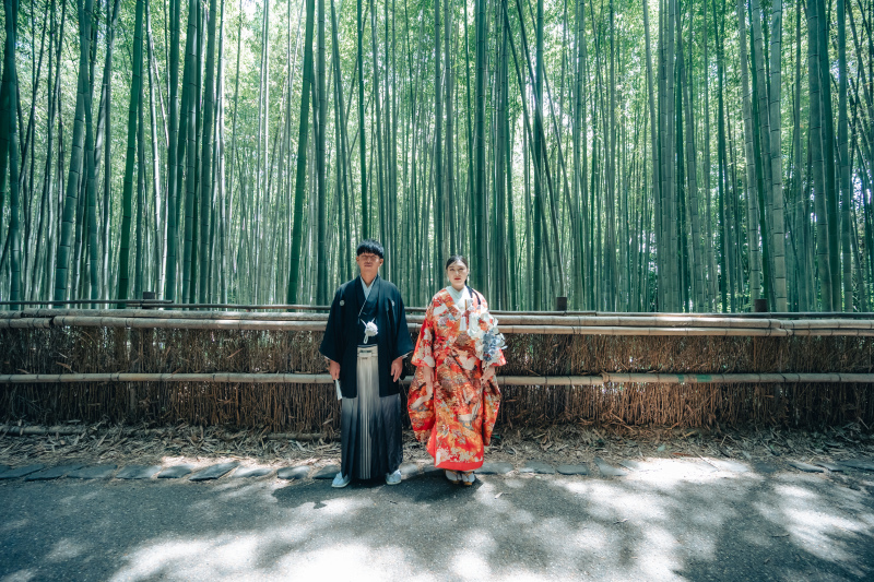 和装ロケーション撮影【祇園・大覚寺】