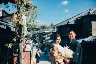 和装ロケーション撮影（東山）×　(毘沙門堂)