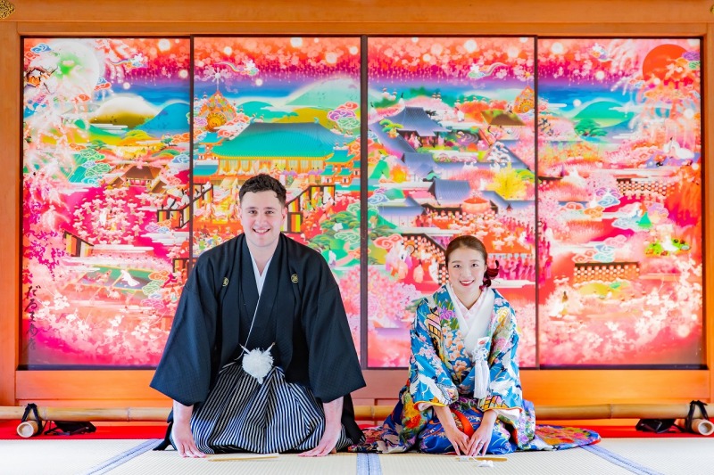 お正座ショット