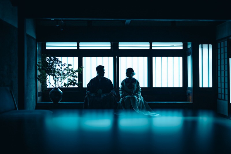 逆光を生かして