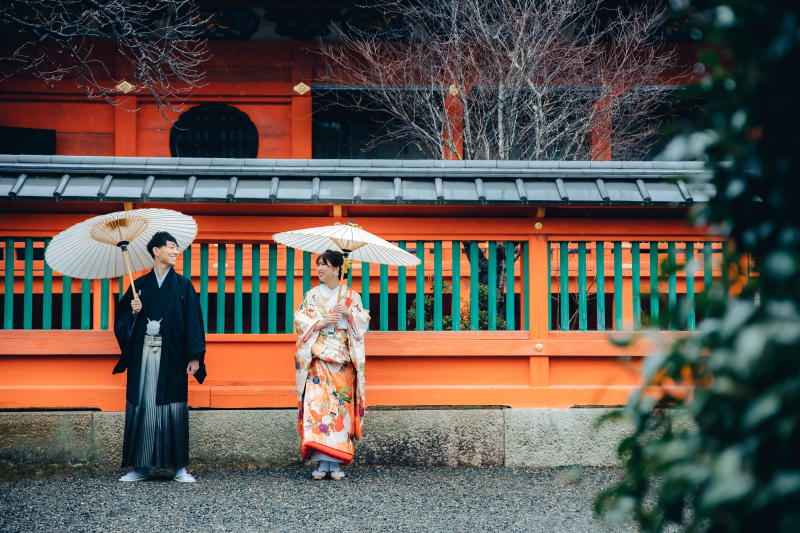 京都らしい鮮やかな一枚