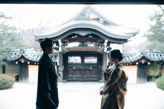 和装ロケーション撮影【金戒光明寺】
