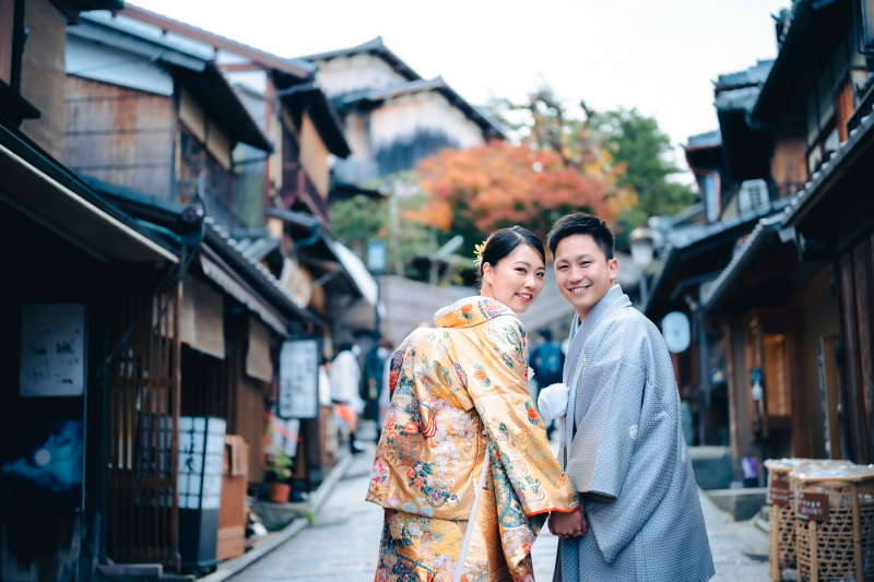 古都京都の街並みでロケーションフォト！