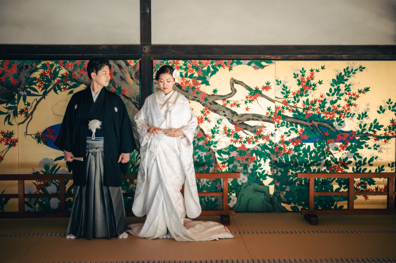 和装ロケーション撮影【智積院・毘沙門堂】