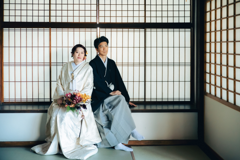 障子に囲まれて