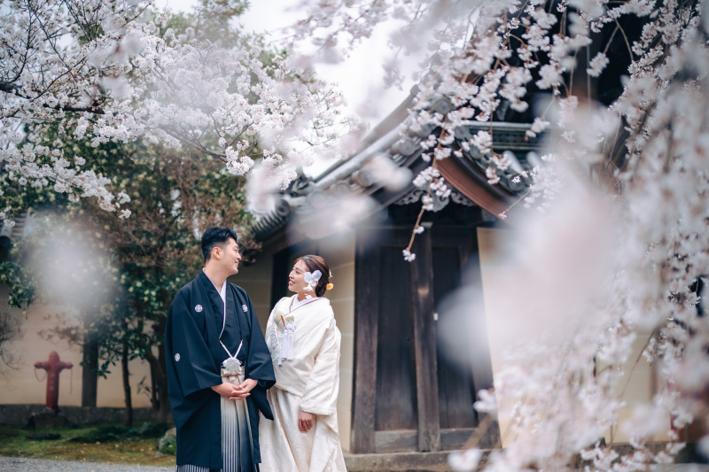 季節感じる穏やかな空間での撮影