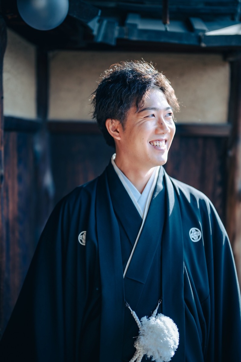 新郎ソロショット