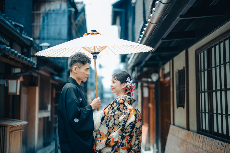 和装ロケーション撮影【祇園・毘沙門堂】