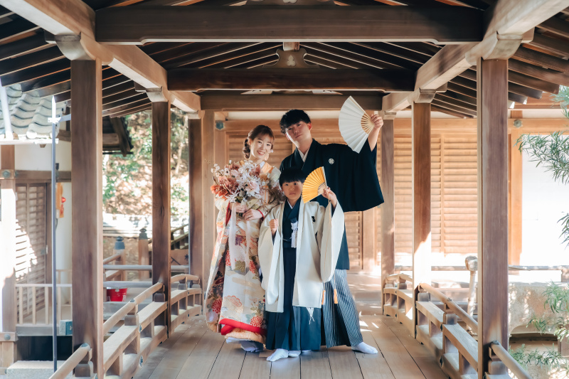 家族の晴れの1枚を残せるフォトウェディング