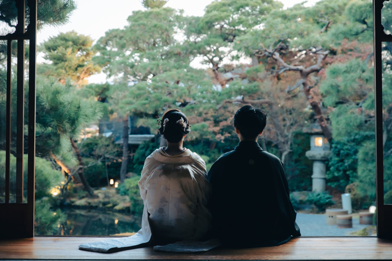 自然に癒される一休み