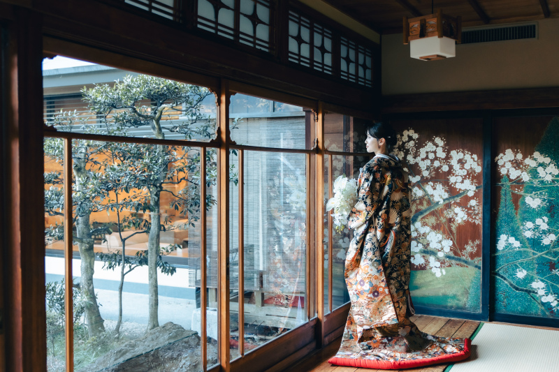 こだわりの花嫁衣裳