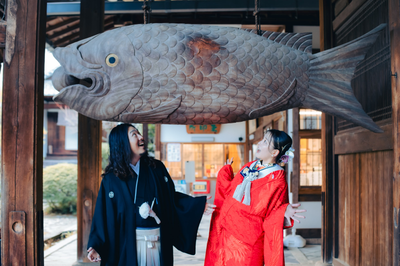 和装で彩る、萬福寺の特別な瞬間