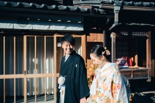 和装ロケーション撮影（東山、嵐山）
