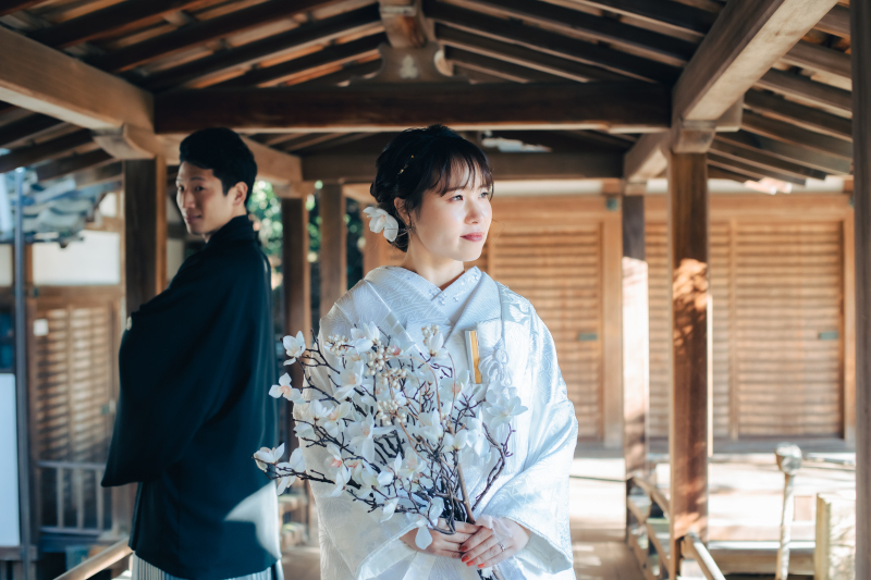 おしゃれな和装スタイルを叶えるためのブーケ