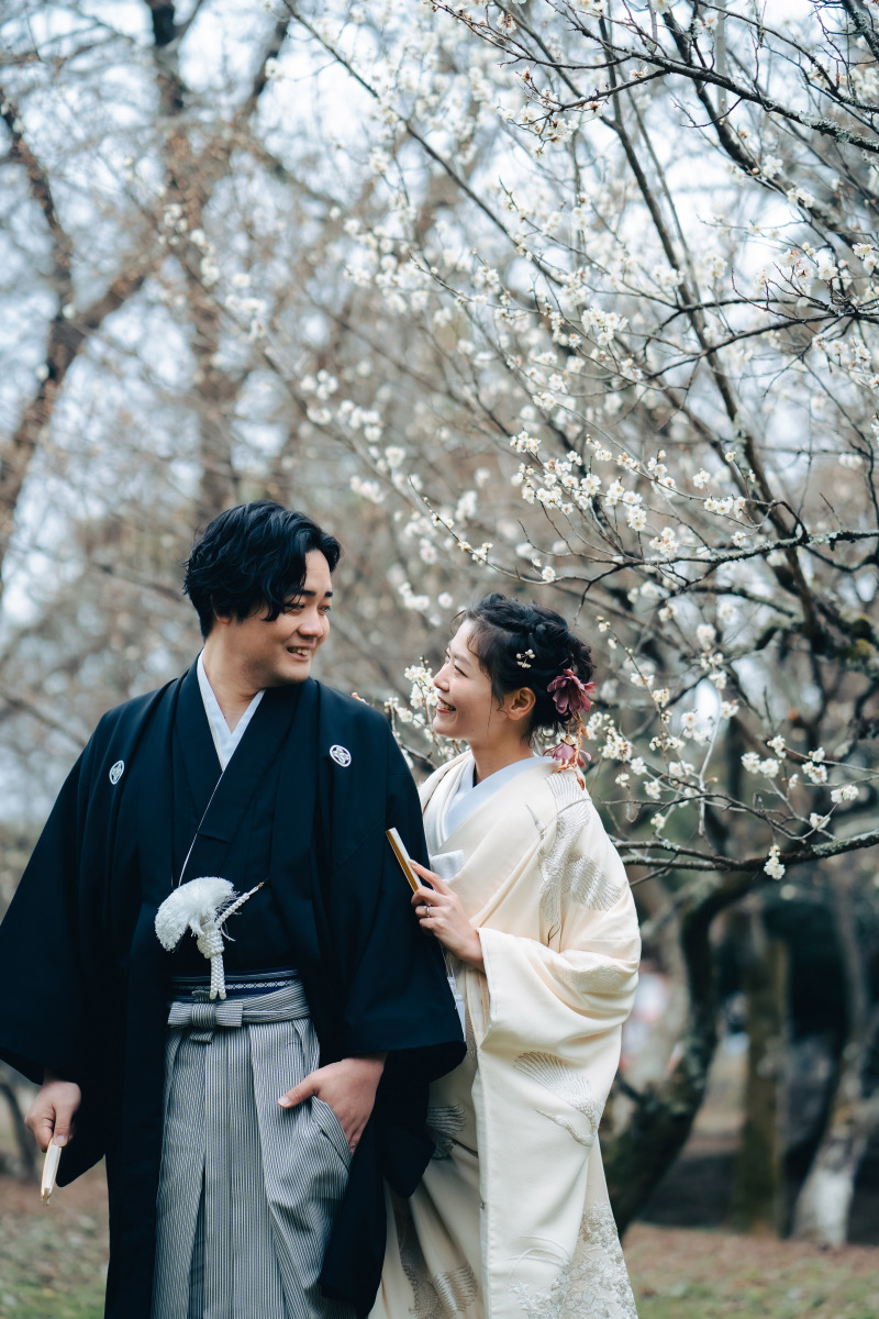 仲良く見つめ合って