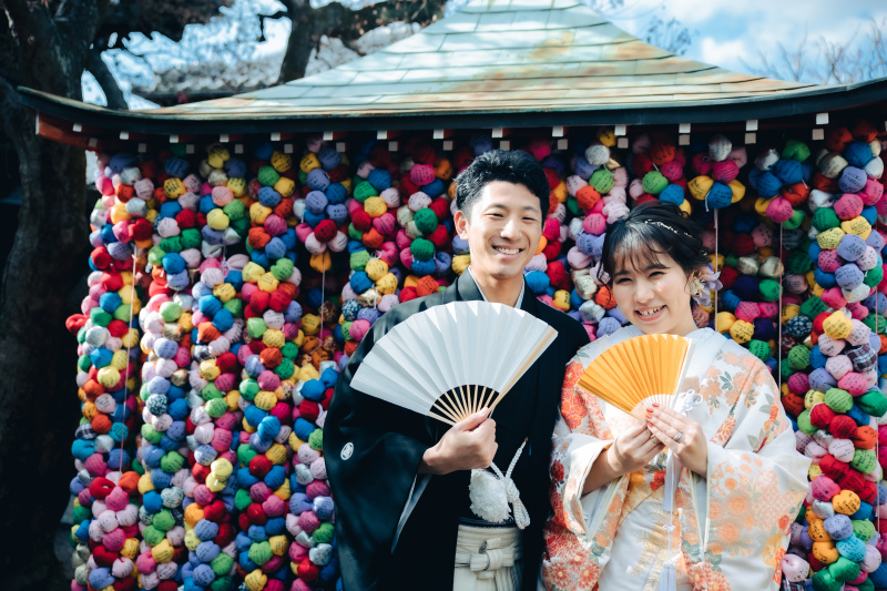 「八坂庚申堂」名物お守りの前！映えスポット