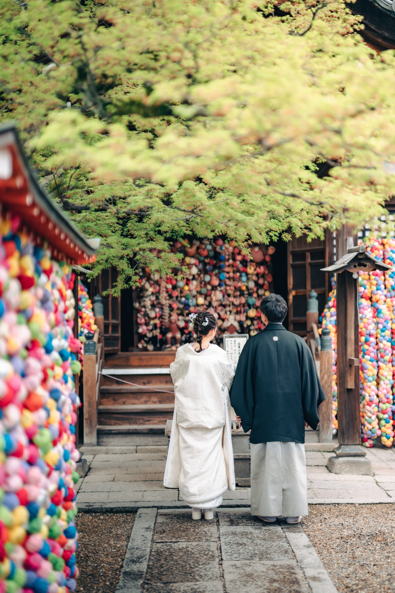 二人の未来を誓う