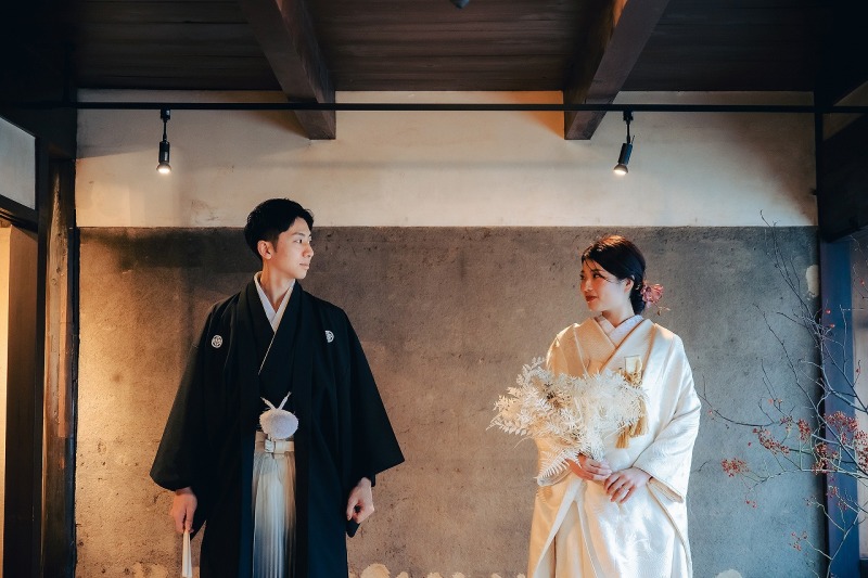 微笑み新郎新婦様