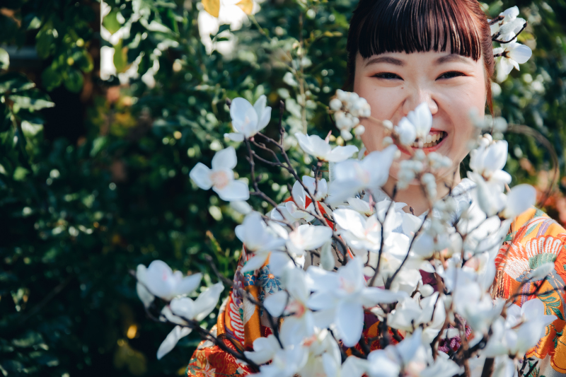 お二人の自然な笑顔が私達のこだわりの一つです。