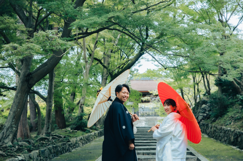 和装ロケーション撮影【祇園＋毘沙門堂＋スタジオ】