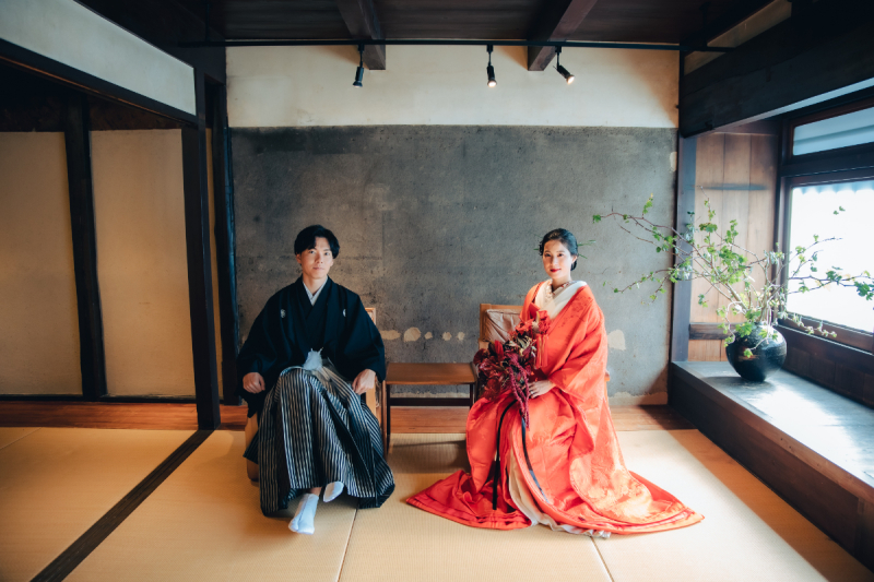 町家の和室でスタイリッシュな雰囲気に