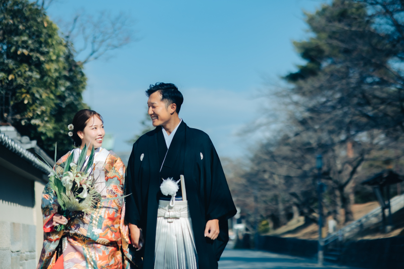 快晴に恵まれたロケーションフォト