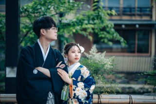 和装ロケーション撮影【祇園・毘沙門堂】